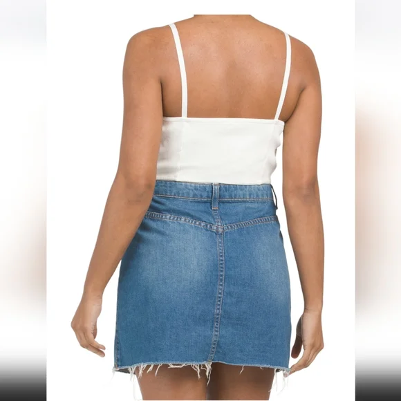 Free people sleeveless lace white tank top - Picture 3 of 4